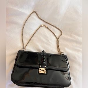 Valentino patent leather bag